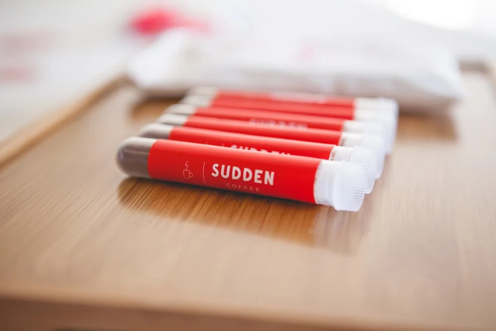 Sudden Coffee: Product shot